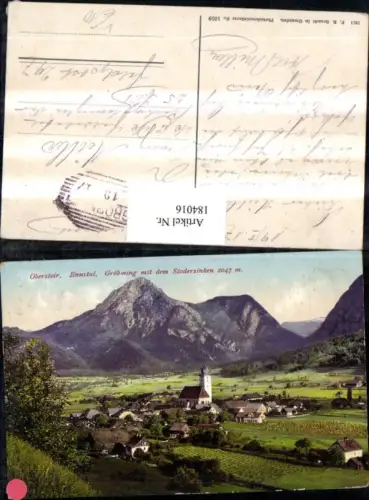 184016,Ennstal Gröbming Totale m. d. Stoderzinken pub Brandt 1059