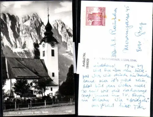 184020,Öblarn Kirche geg. Grimming