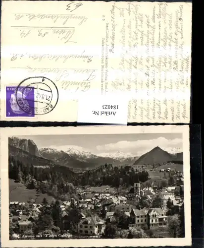 184023,Bad Aussee Totale m. Toten Gebirge
