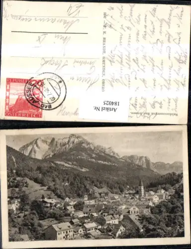 184025,Salzkammergut Bad Aussee Totale pub Brandt 5147