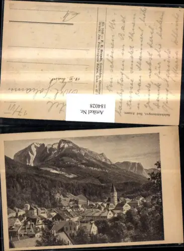 184028,Salzkammergut Bad Aussee Totale