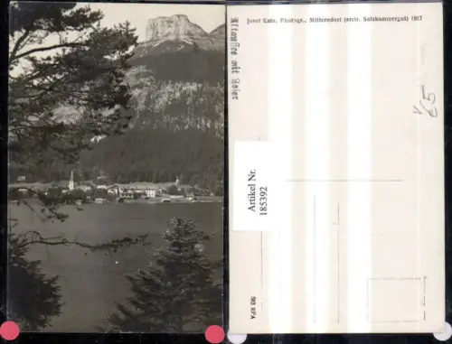185392,Alt Aussee Totale m. Loser See pub Josef Kain