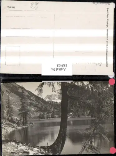 185403,Lahngangsee b. Grundlsee Totengebirge pub Josef Kain