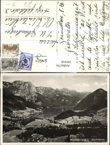 185410,Salzkammergut Grundlsee Totale b. Bad Aussee pub Brandt 5396