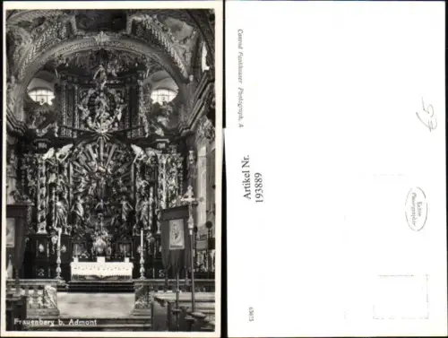 193889,Frauenberg b. Admont Kirche Innenansicht