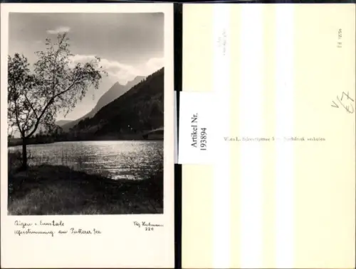 193894,Aigen i. Ennstale Uferstimmung am Putterer See Partie pub Hubmann 229