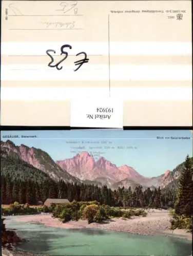 193924,Gstatterboden im Gesäuse Admonter Reichenstein Totenköpfl Sparafeld Riffel Wildscharte Partie