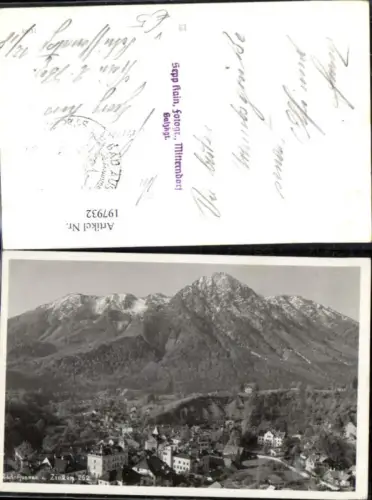 197932,Bad Aussee m. Zinken Foto Ak pub Sepp Kain