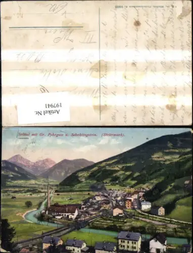 197941,Selztal m. Gr. Pyhrgas u. Scheiblingstein Selzthal pub F. E. Brandt 13692