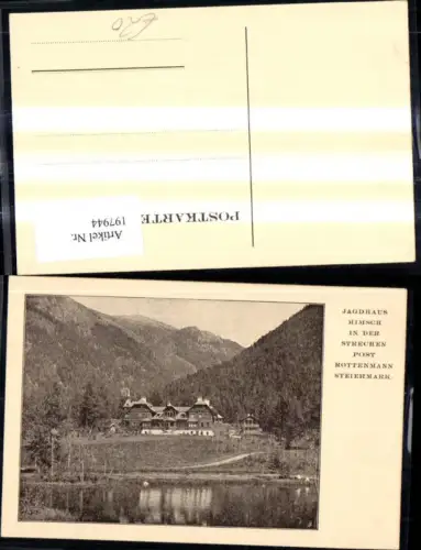 197944,Jagdhaus Mimsch i. d. Strechen Post Rottenmann