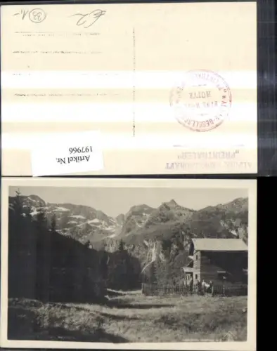 197966,Seewigtal Foto Ak Hans Wödlhütte Gröbming Haus i. Ennstal