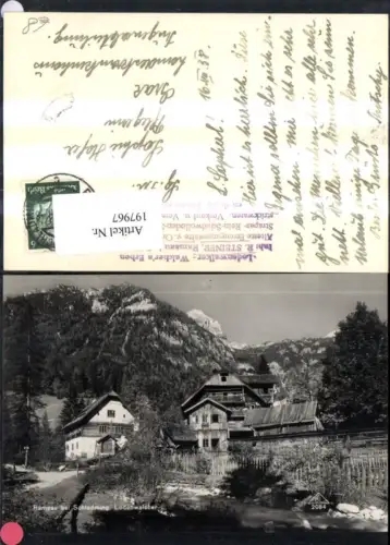 197967,Ramsau b. Schladming Lodenwalcher Foto Ak