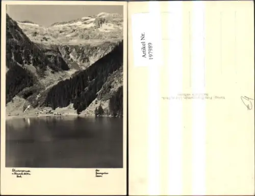 197989,Foto Ak Schwarzensee m. Kieseck Schladming