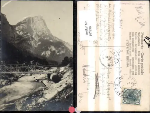 197990,Planspitze i. Gesäuse Brücke