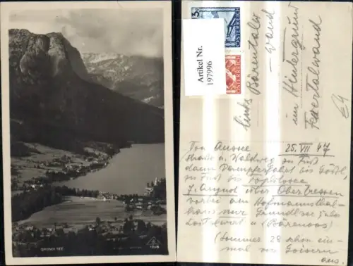 197996,Grundlsee Luftbild