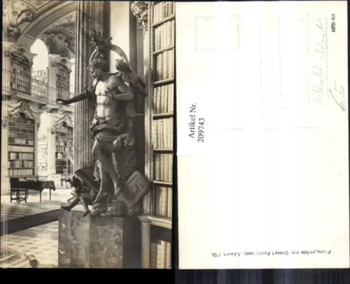 209743,Admont Bibliothek Innenansicht