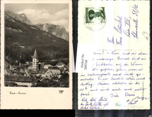 209748,Bad-Aussee Teilansicht