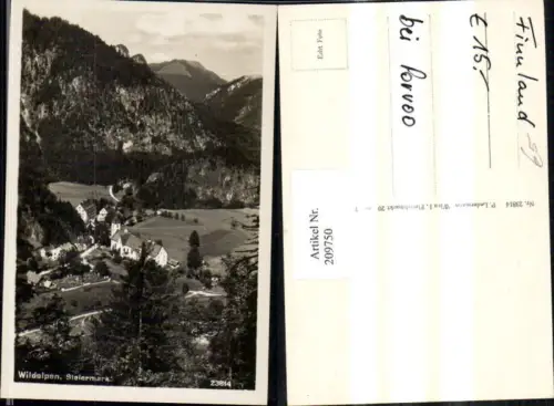 209750,Wildalpen Totale