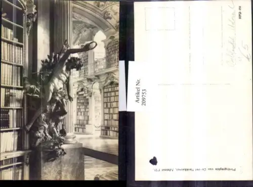 209753,Admont Bibliothek Innenansicht