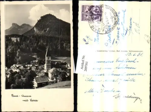 209761,Bad-Aussee Totale m. Loser
