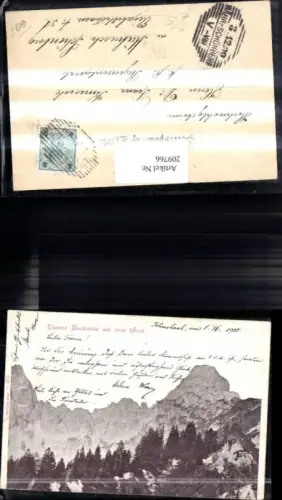 209766,Kleiner Buchstein m. d. Grat b. Admont