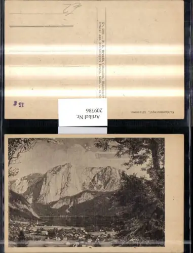 209786,Salzkammergut Alt-Aussee Totale pub Brandt 5386