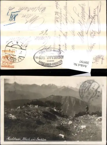 209797,Hochkar Blick ins Gesäuse b. Lassing