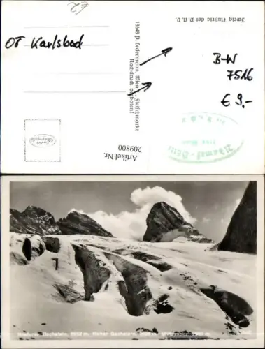 209800,Niederer Dachstein Hoher Dachstein u. Mitterspitz Partie