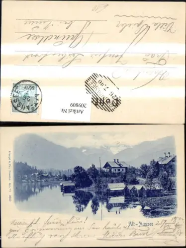 209809,Alt-Aussee Teilansicht pub Stengel e Co 2659