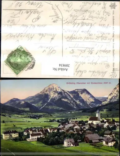 209834,Gröbming Totale m. Stoderzinken
