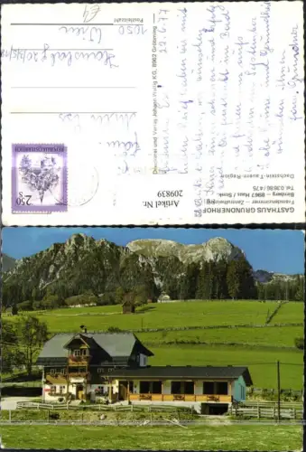 209839,Gasthaus „Grundnerhof“ Birnberg b. Haus