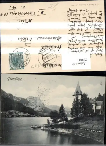 209841,Grundlsee See Kirche pub Brandt 6071