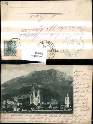 209840,Admont Teilansicht Kirche