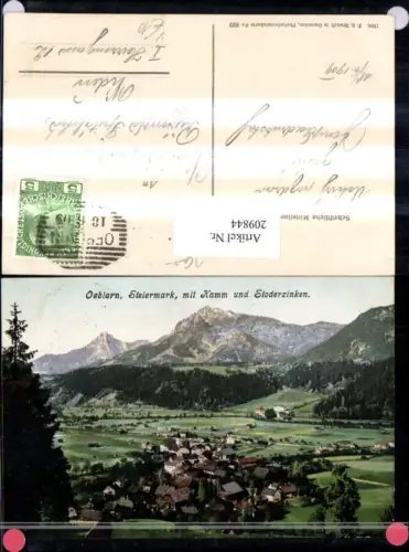 209844,Oeblarn Totale m. Kamm u. Stoderzinken pub Brandt 839