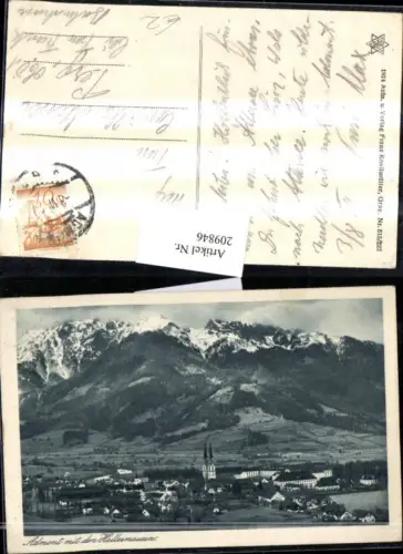 209846,Admont Totale m. d. Hallermauern