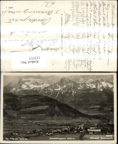 212515,Admont Scheiblingstein Gr. Pyhrgas