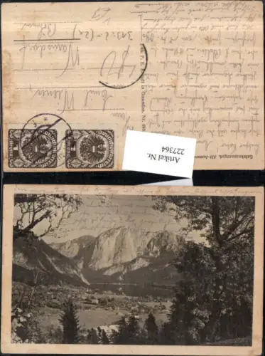 227364,Alt-Aussee Totale m. Trisselwand pub F. E. Brandt 083