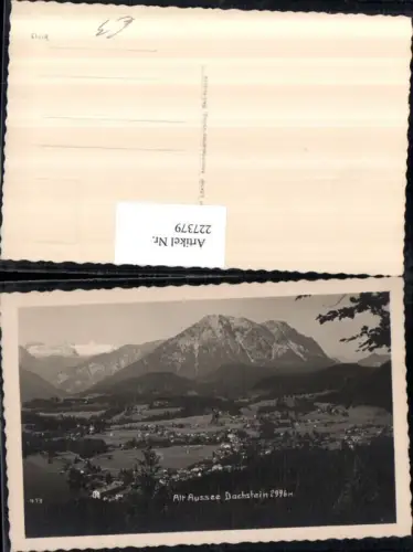 227379,Alt-Aussee Totale m. Dachstein