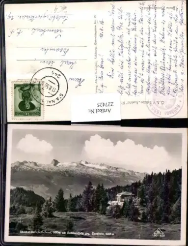227425,Theodor Karl Holl-Haus Berghütte am Lawinenstein geg. Dachstein b. Tauplitz
