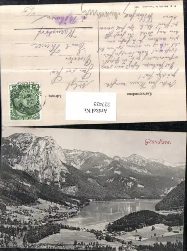 227435,Grundlsee Totale pub F. E. Brandt 1932