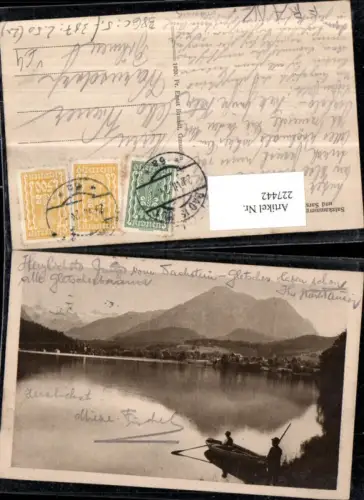 227442,Alt-Aussee m. Dachstein u. Sarstein Partie