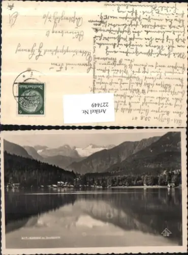 227449,Alt-Aussee m. Dachstein Partie
