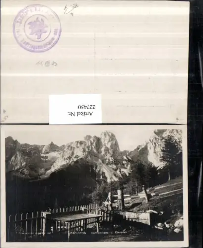 227450,Dachstein Hunnerscharte u. Edelgries b. Ramsau Schladming