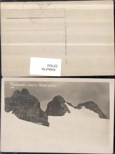 227452,Dachstein b. Schladming u. Dirndl Winterbild