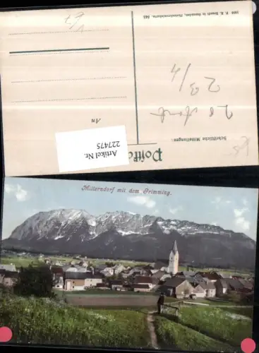 227475,Mitterndorf Totale m. d. Grimming pub F. E. Brandt 343