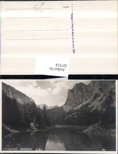 227518,Grünersee See b. Tragöß Partie