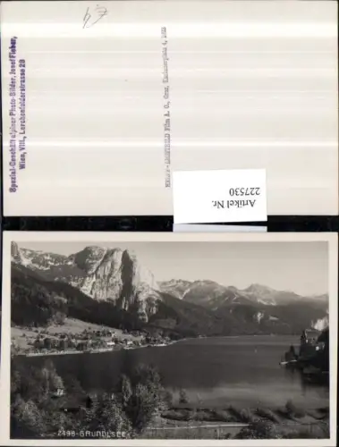 227530,Grundlsee Partie See