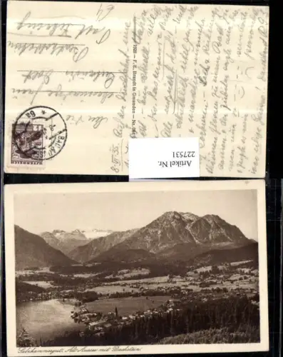 227531,Alt-Aussee Totale m. Dachstein