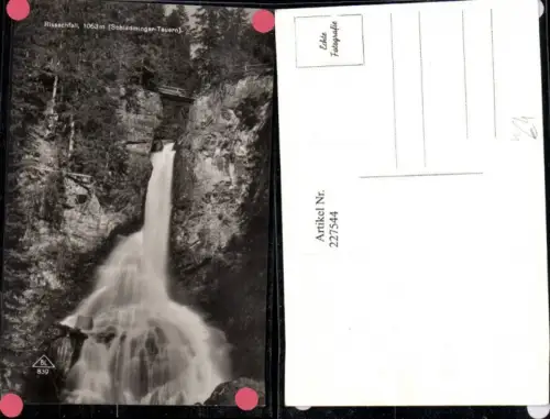 227544,Rissachfall Wasserfall Schladminger-Tauern Rohrmoos b. Schladming