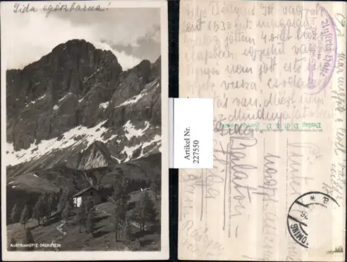 227550,Austriahütte Berghütte Dachstein b. Ramsau